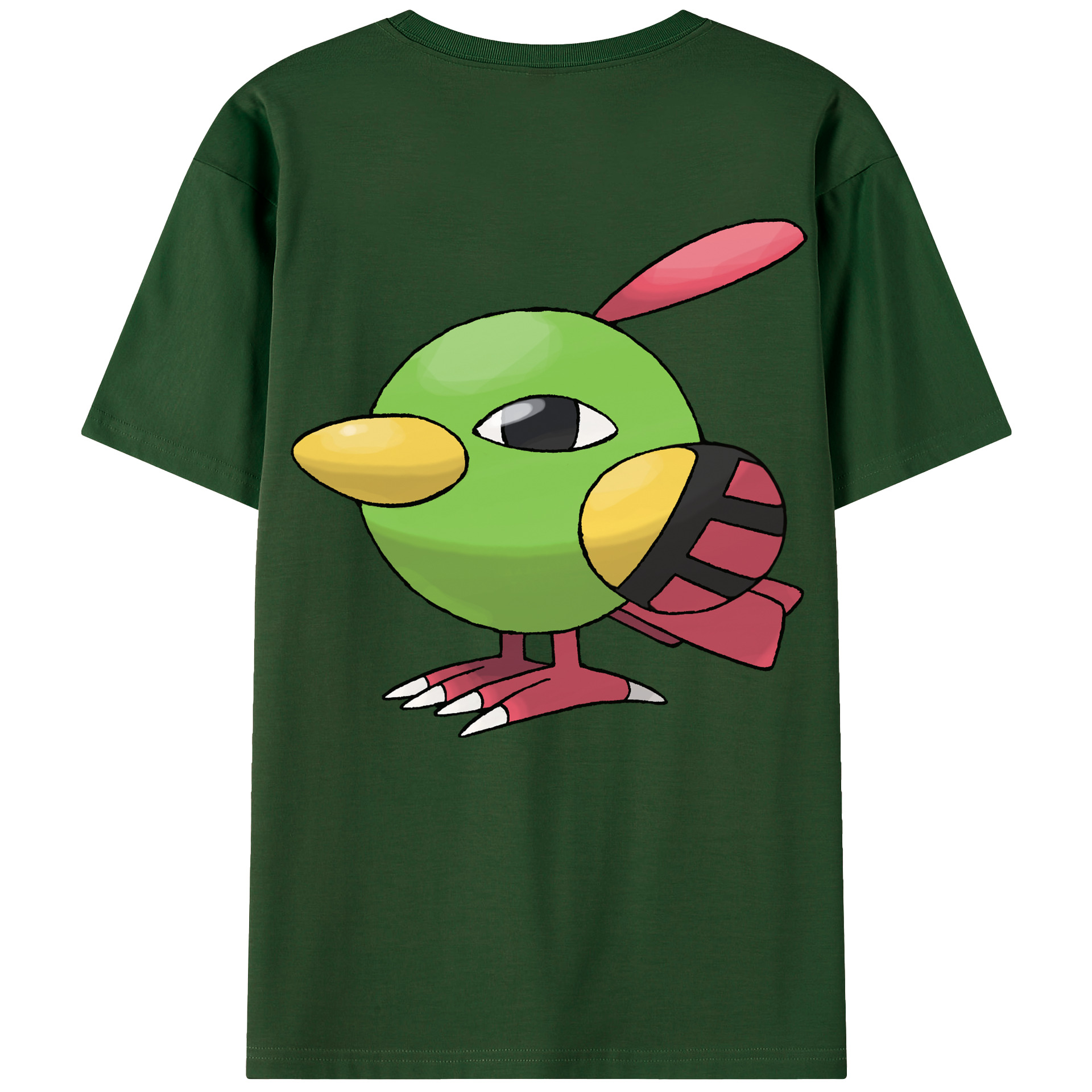 （画像用） ポケットモンスター Pokémon 綿100％半袖Tシャツ（背面プリント）